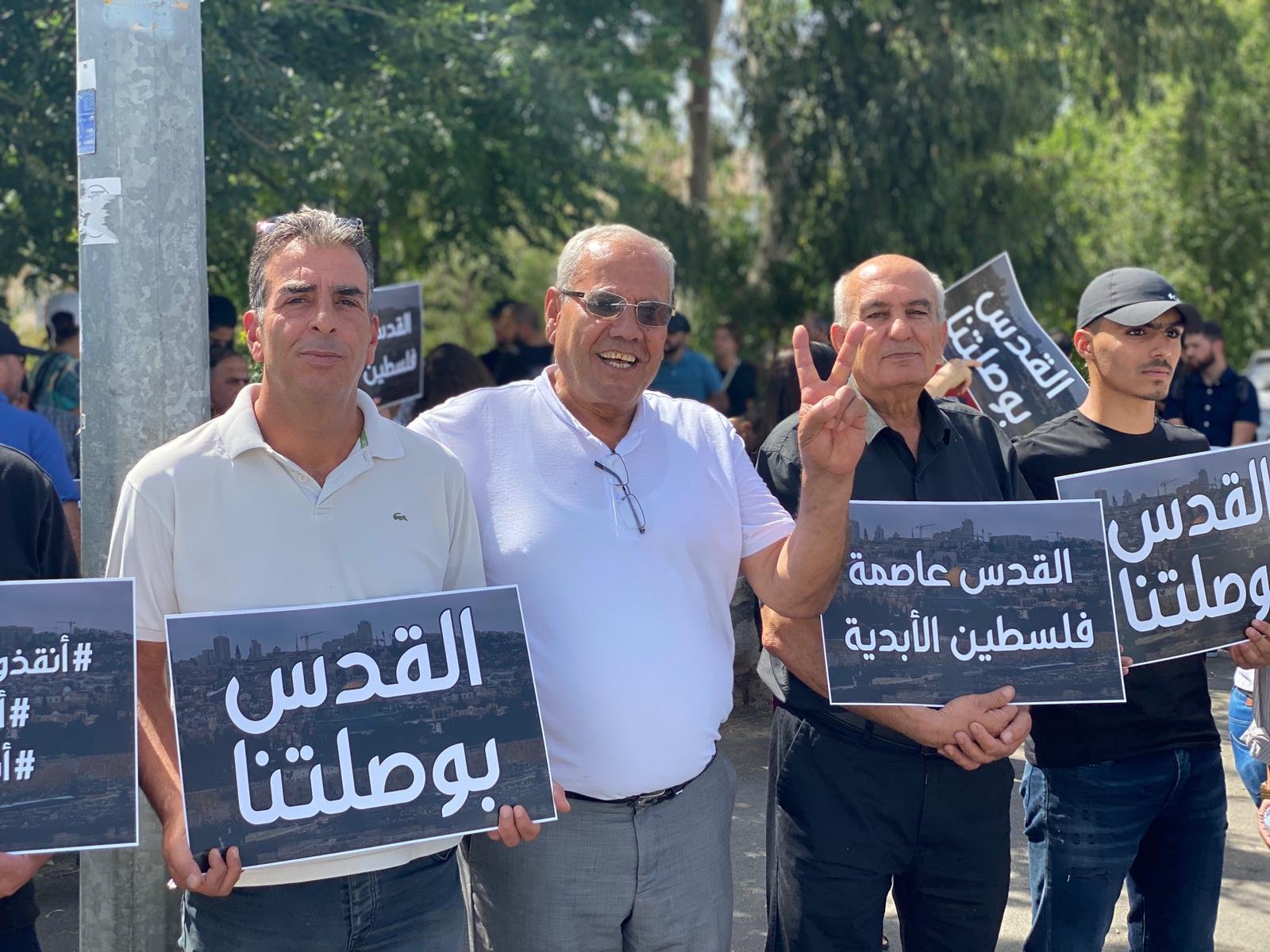 القدس: المئات يتظاهرون في الشيخ جراح ضد مخططات التهجير-5