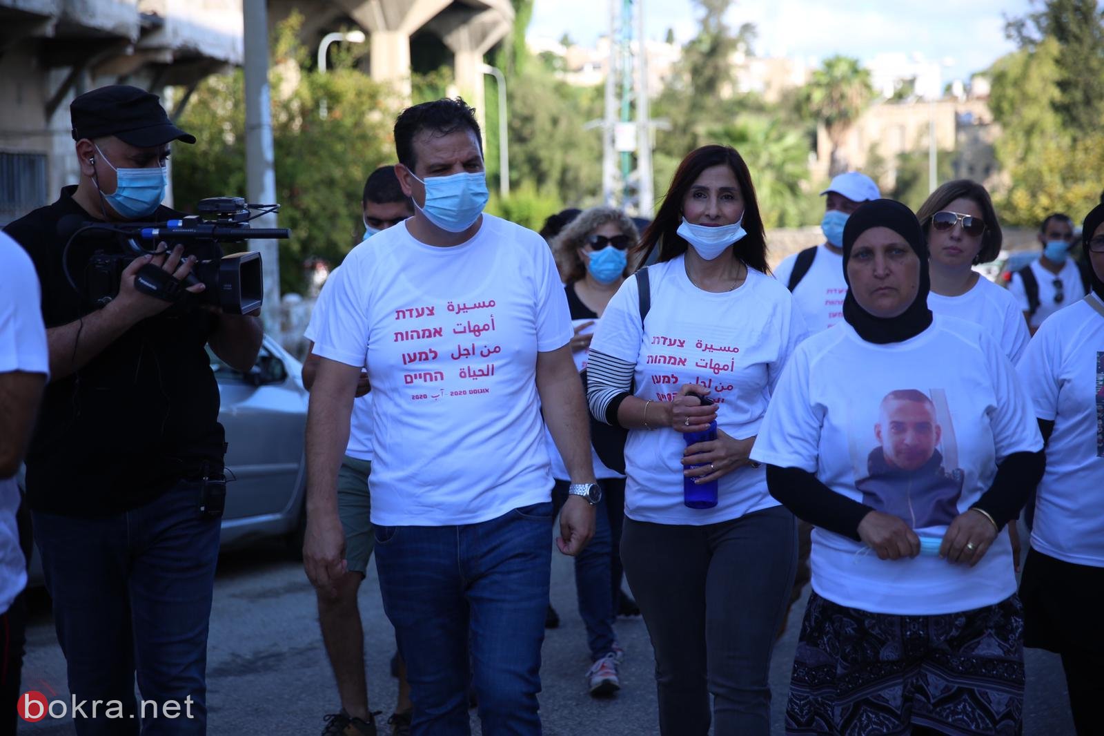 انطلاق مسيرة امهات من اجل الحياة من حيفا الى القدس مشيا على الاقدام-6
