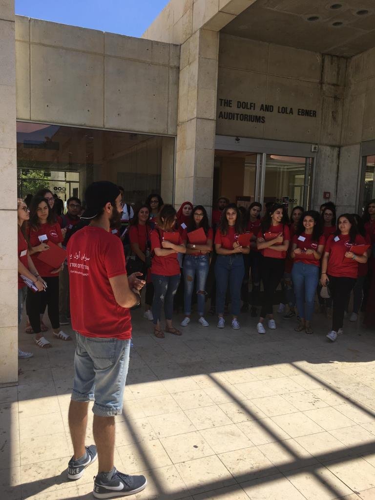 انطلاق مشروع "سوا" لدعم الطلاب الجدد في جامعة تل ابيب-14