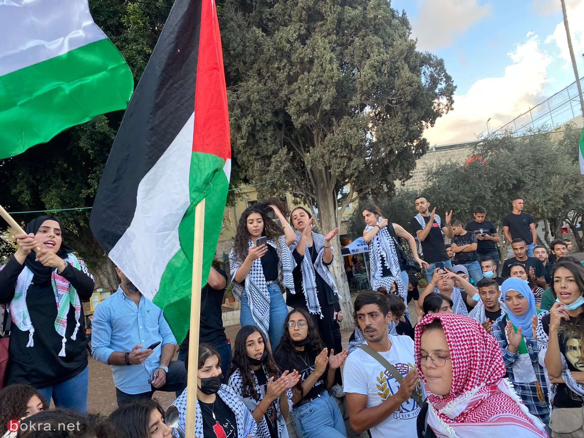 وقفة احتجاجية دعما للأسرى في مدينة الناصرة-10