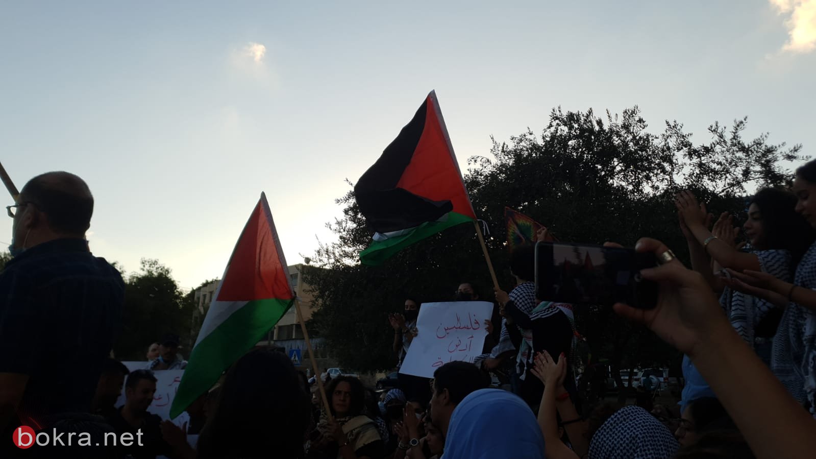 وقفة احتجاجية دعما للأسرى في مدينة الناصرة-20