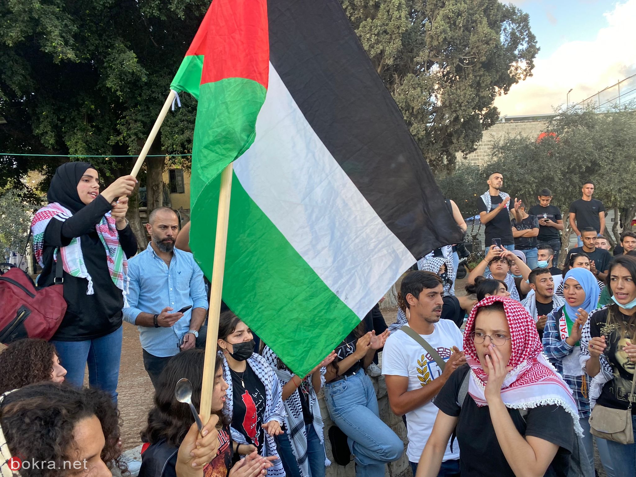 وقفة احتجاجية دعما للأسرى في مدينة الناصرة-24