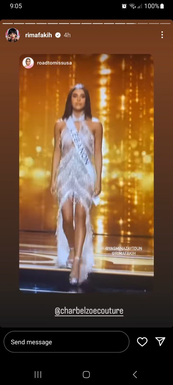 بفستان شفاف.. ياسمينا زيتون حديث الجمهور خلال التحضيرات لمسابقة ملكة جمال الكون-1