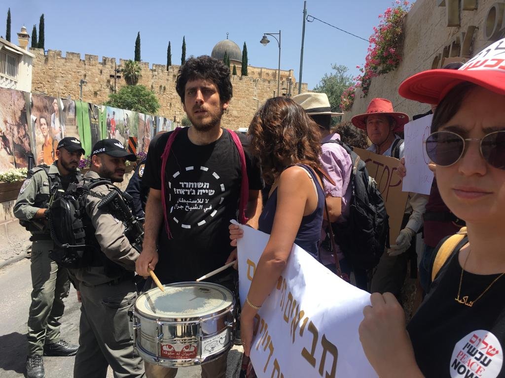 تظاهرة في سلوان ضد الاستيطان والسيطرة على المنازل الفلسطينية-4