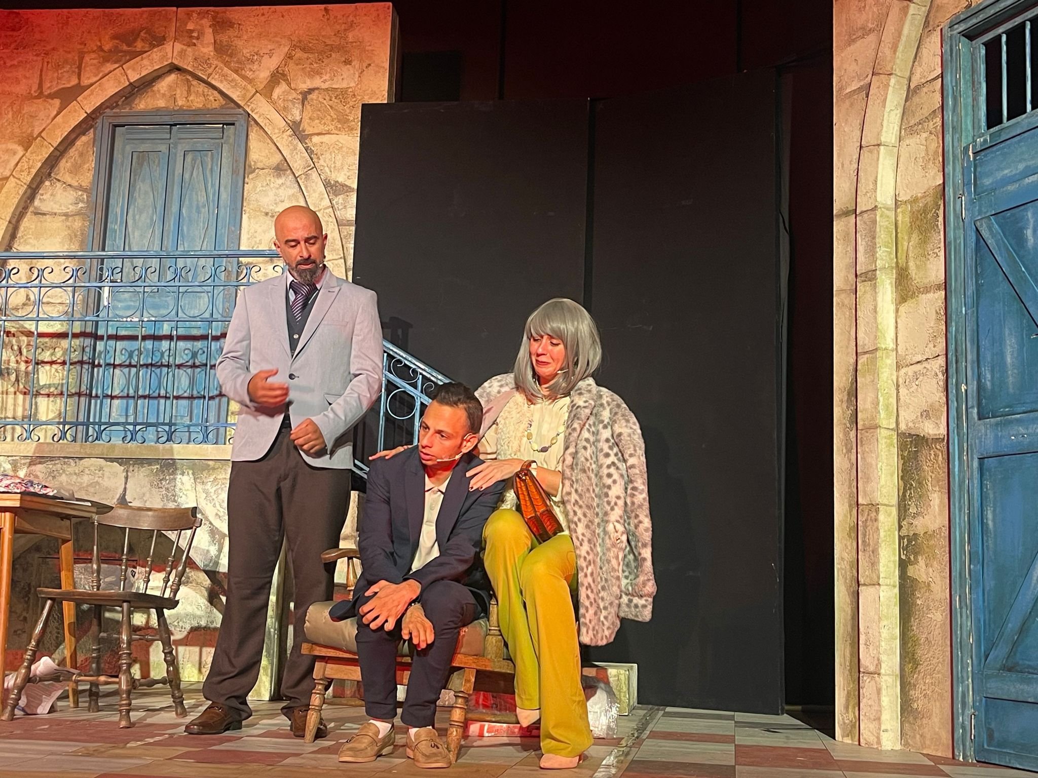 المركز الجماهيري الطيرة يعرض مسرحية "كاڤيار وعدس" على خشبة مسرح اشكول  هبايس-5
