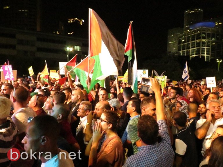 نجاح كبير لمظاهرة تل أبيب .. عشرات الآلاف قالوا عبارة واضحة "لنسقط قانون القنصرية" --42