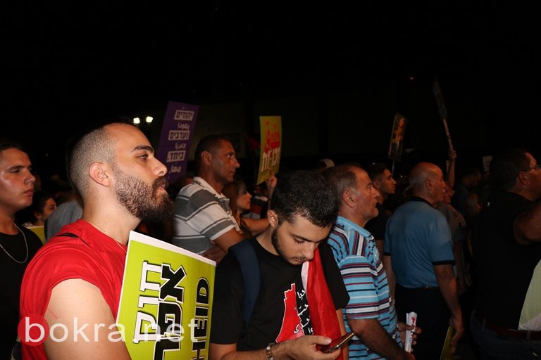 نجاح كبير لمظاهرة تل أبيب .. عشرات الآلاف قالوا عبارة واضحة "لنسقط قانون القنصرية" --136