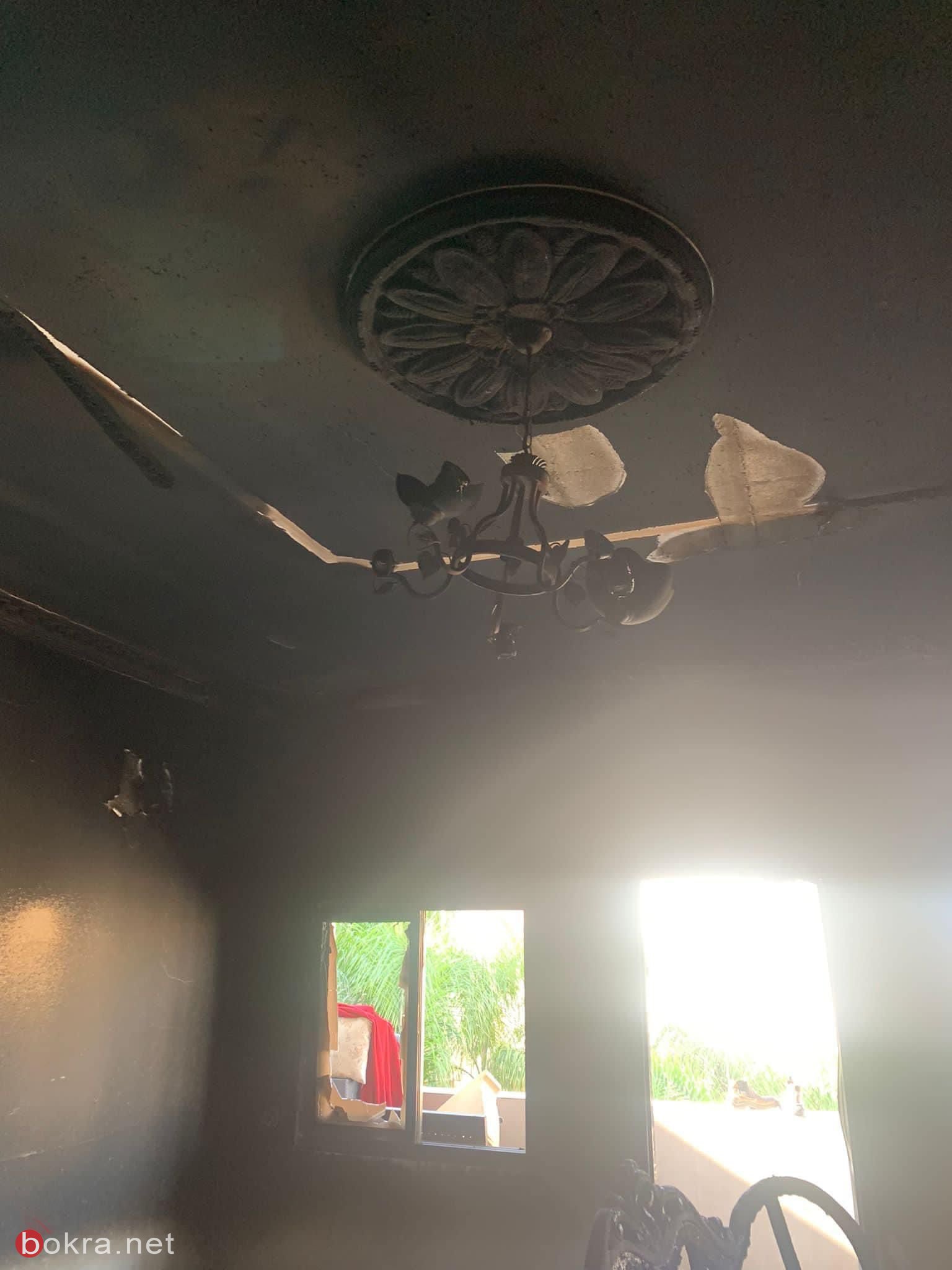 ام الفحم: أضرار مادية دون وقوع اصابات في حريق منزل-4