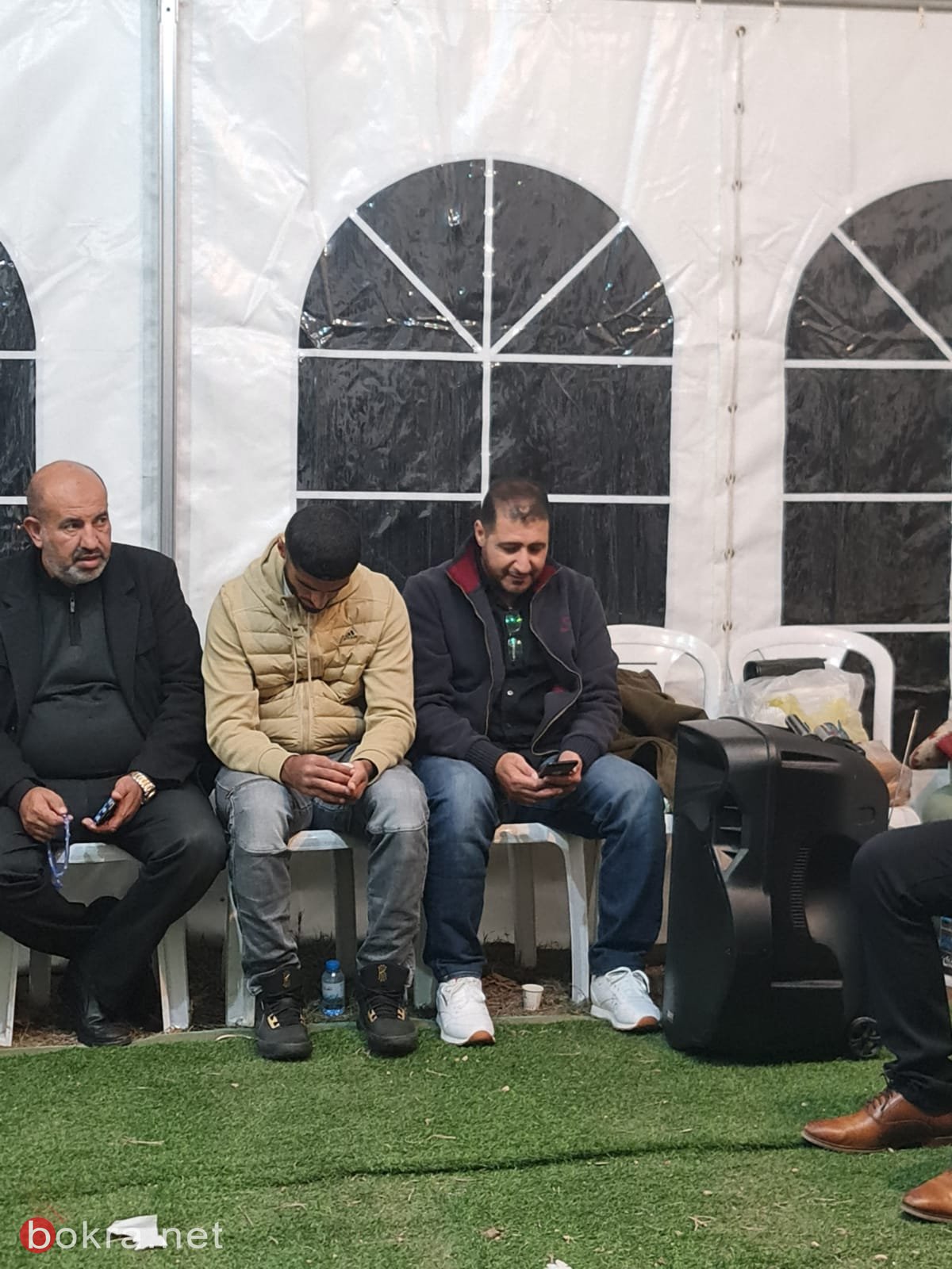 مؤسسة أوقاف 48 تقيم أمسية في خيمة الاعتصام على أرض مقبرة القسام-10