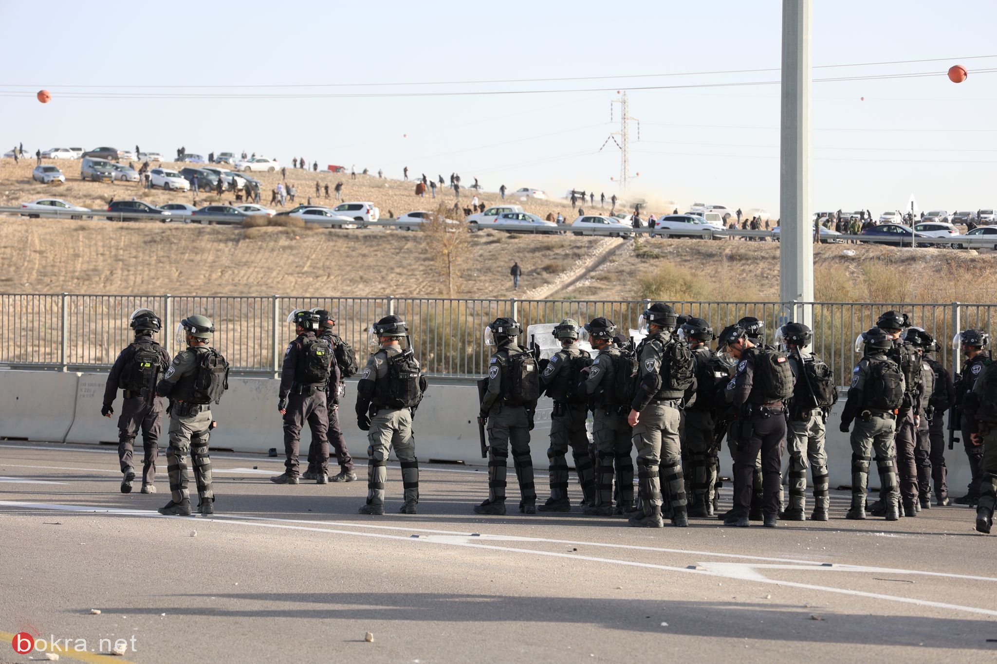 عشرات الاعتقالات والإصابات في تظاهرة سعوة الأطرش-14
