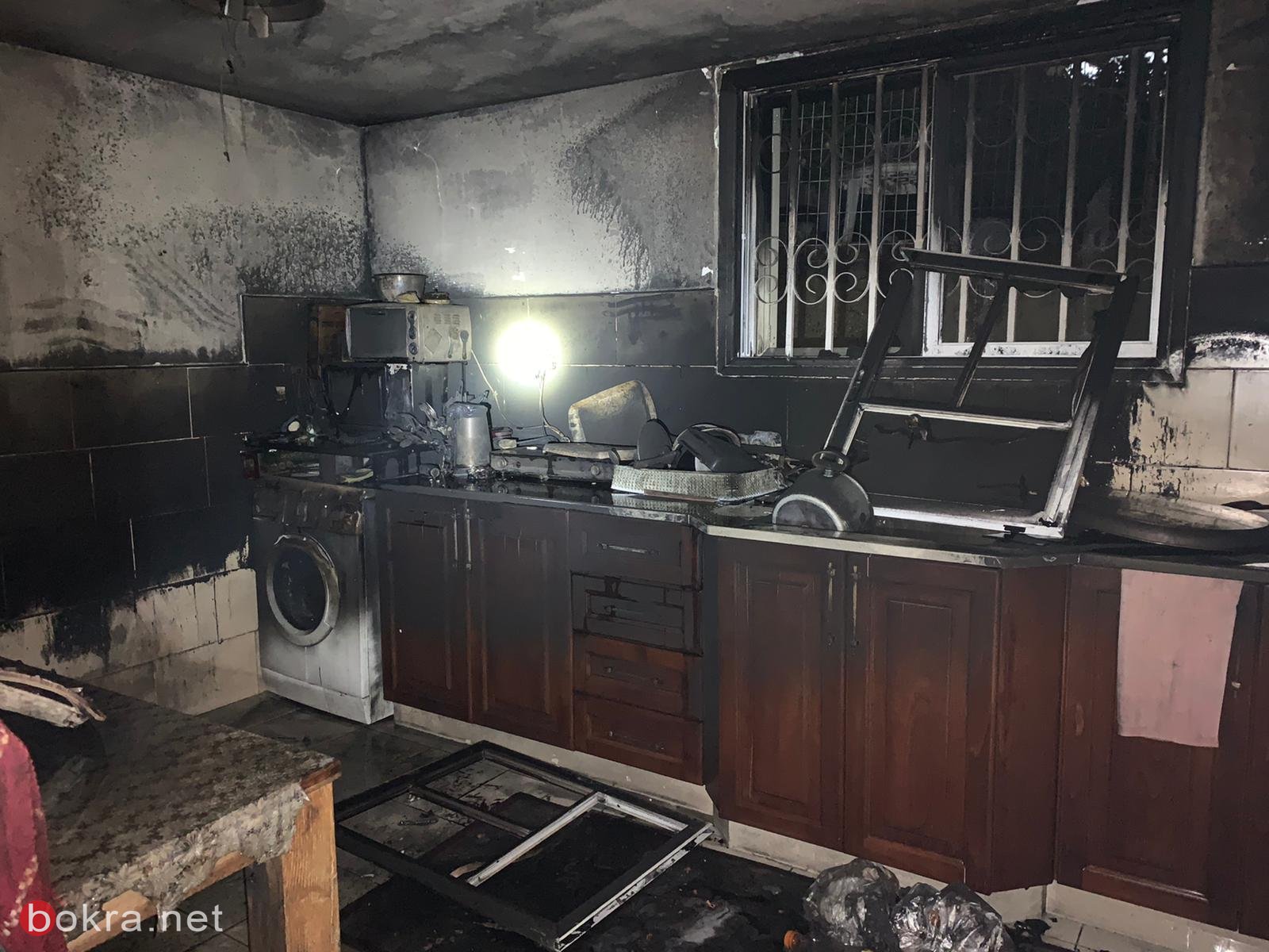 كفر قرع: اصابة سيدة جراء اندلاع حريق في مطبخ المنزل-2