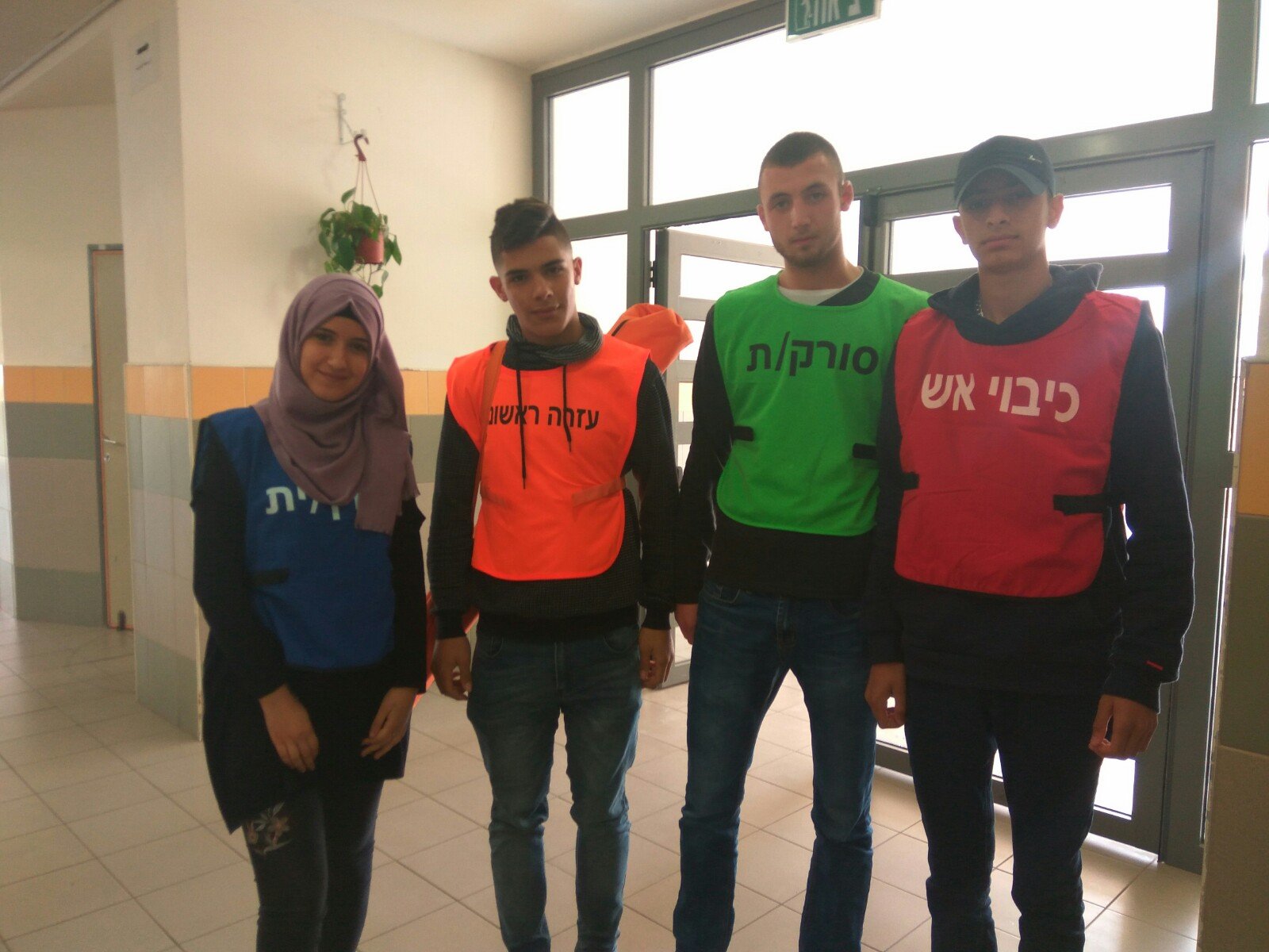 طلاب "بيت الحكمة" في الناصرة يشاركون في تمرين مواجهة الطوارئ-7