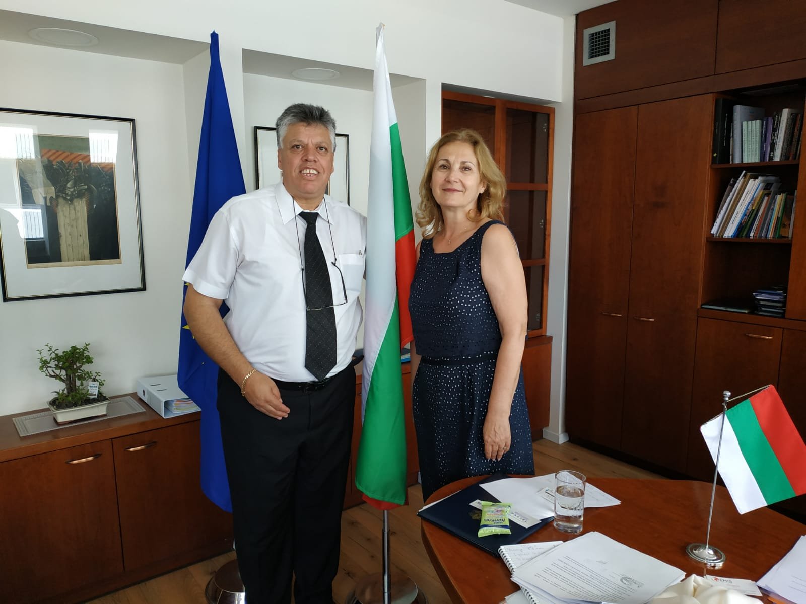 رابطة خريجي بلغاريا تلتقي السفيرة الجديدة في تل ابيب-3