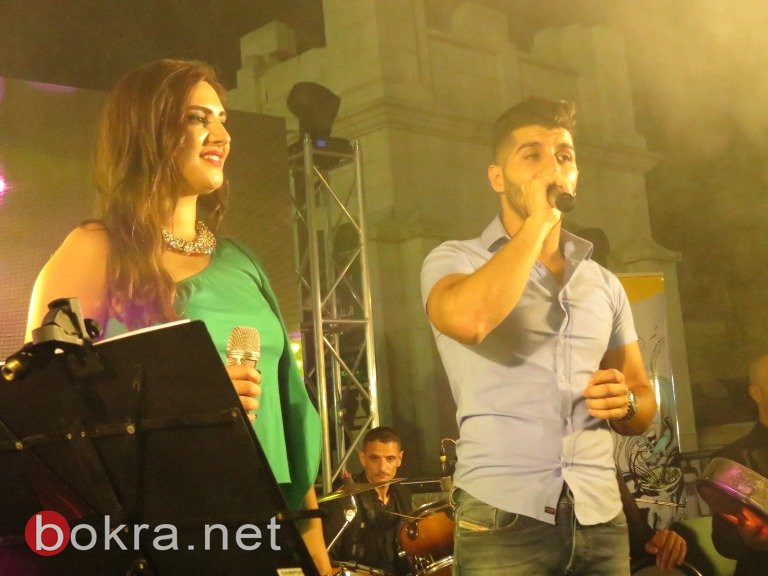 هيثم خلايلة ونانسي حوا يتألقان في حفل غنائي بمدينة الناصرة -77