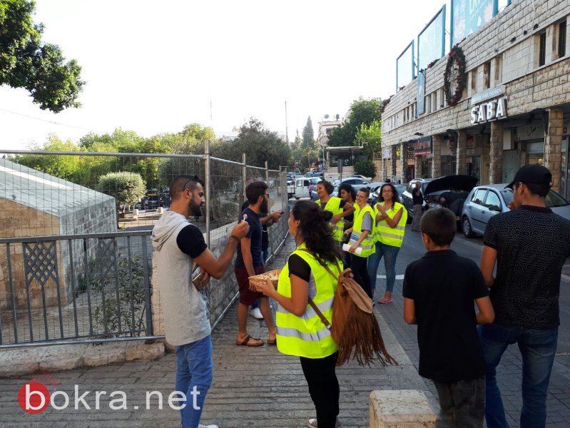 توزيع مناشير توعوية في الناصرة: كلنا ضحايا حوادث الطرق .. حياتك اهم -11