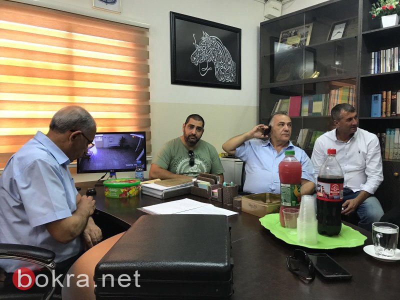 رئيس بلدية الناصرة وطاقم الجهاز التربوي يتفقدون مدرسة الكروم ومدرسة المجد-9