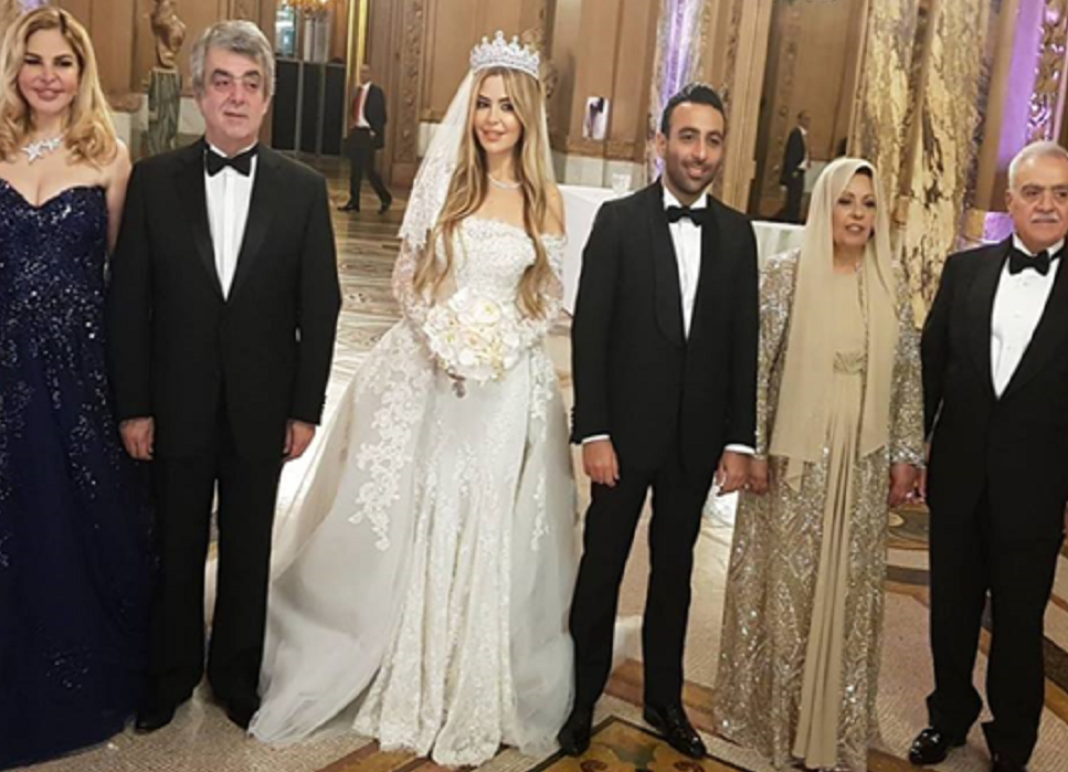 حفل زفاف أسطوري لحفيدة عبدالحليم خدام في باريس-4