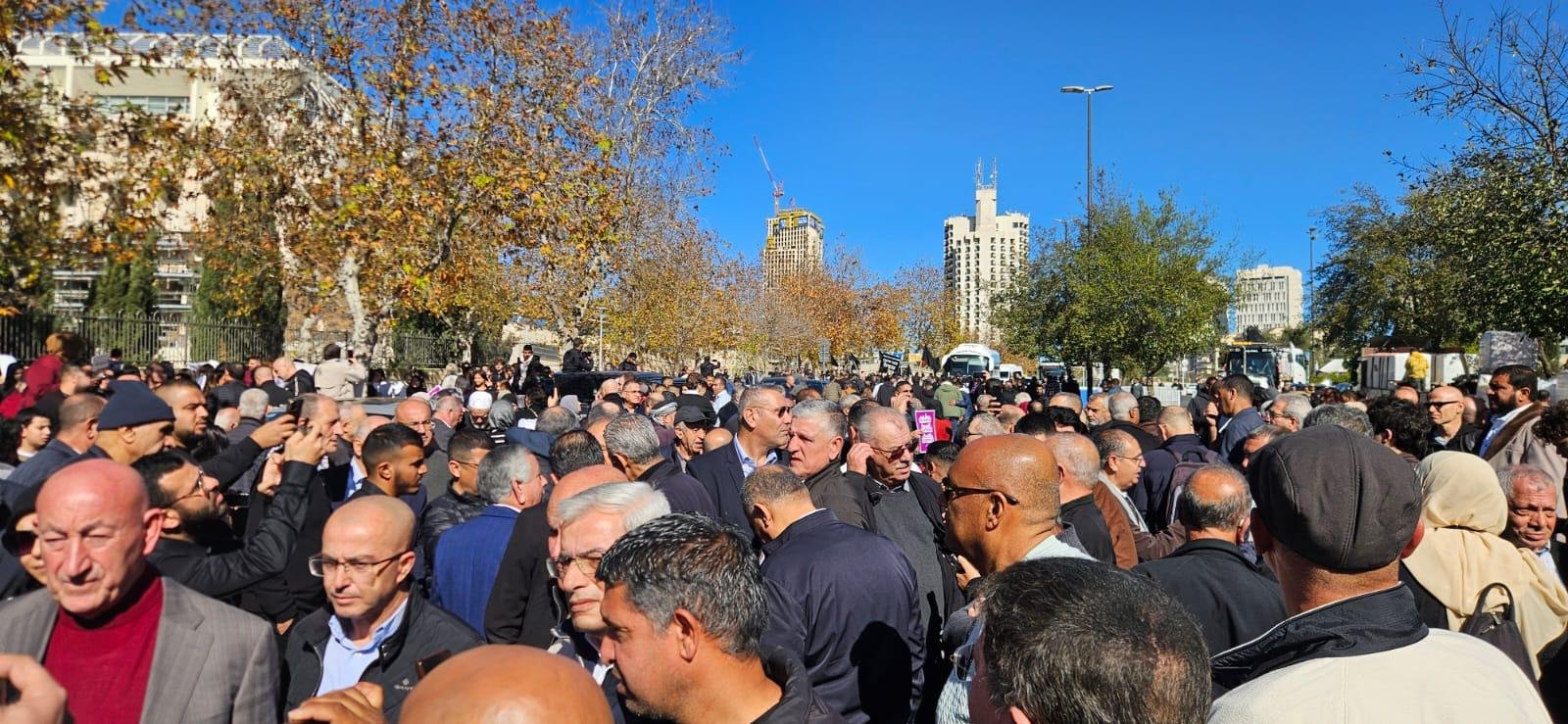 بلدية كفرقرع تشارك في المظاهرة القطرية لمناهضة الجريمة والعنف-4