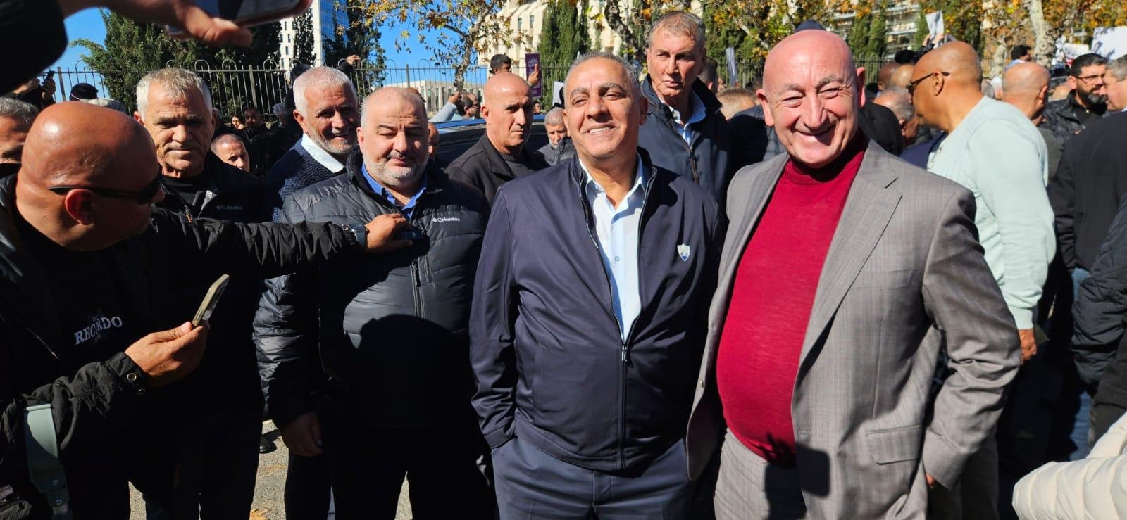 بلدية كفرقرع تشارك في المظاهرة القطرية لمناهضة الجريمة والعنف-5