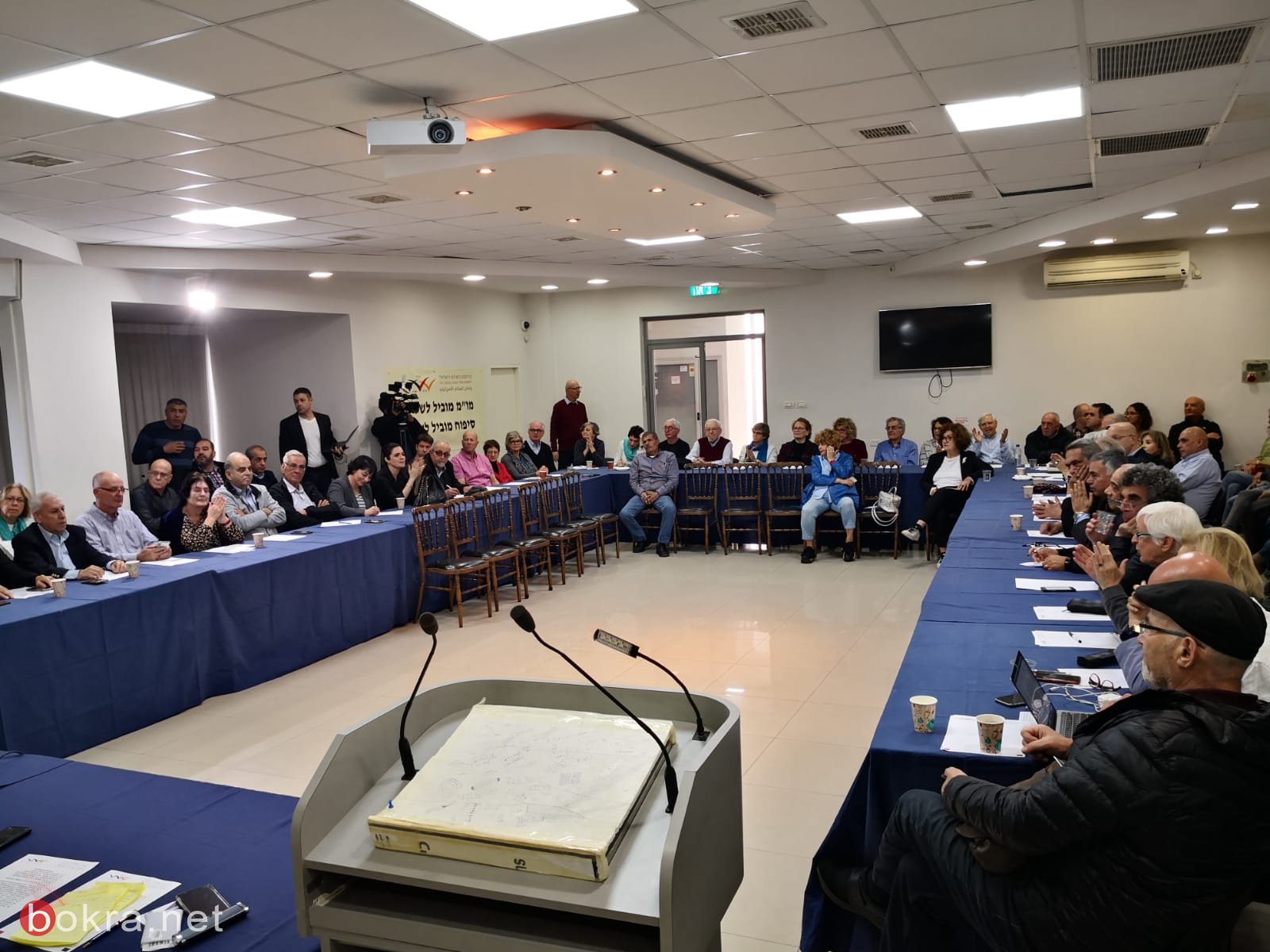 أمس في تل ابيب: لقاء فلسطيني – إسرائيلي يجمع على رفض صفقة القرن -14