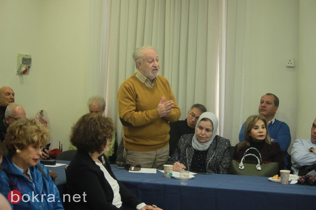 أمس في تل ابيب: لقاء فلسطيني – إسرائيلي يجمع على رفض صفقة القرن -15