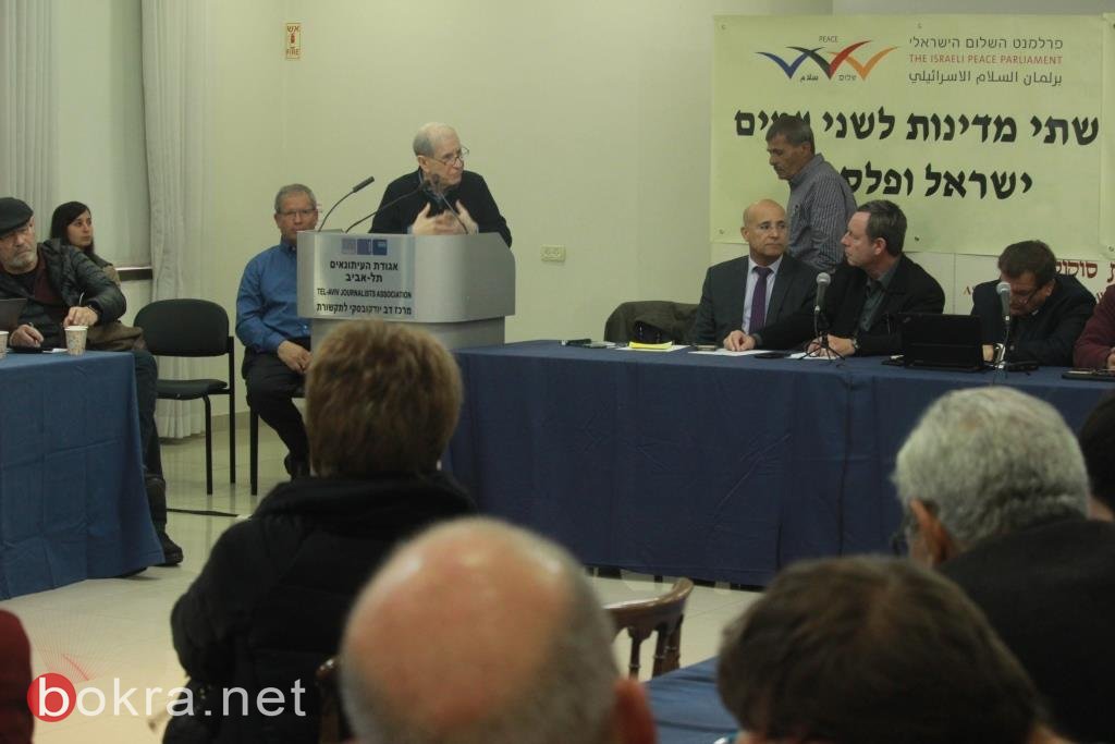 أمس في تل ابيب: لقاء فلسطيني – إسرائيلي يجمع على رفض صفقة القرن -84