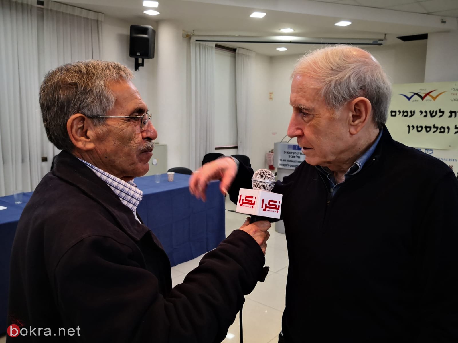 أمس في تل ابيب: لقاء فلسطيني – إسرائيلي يجمع على رفض صفقة القرن -88