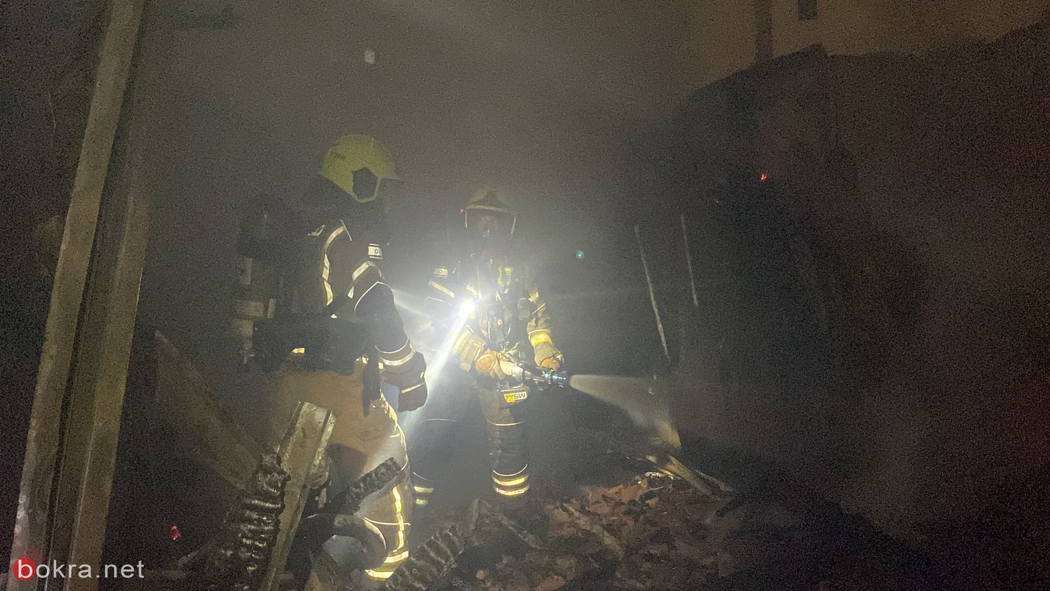 اندلاع حريق داخل منزل في كفرقاسم-3