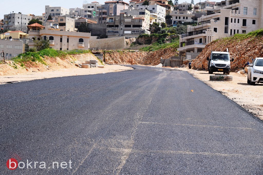 الناصرة: تعبيد عدة كيلو مترات في حي الجليل-3