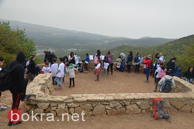  مشاركة واسعة للمُجتمع العربيّ بمسار على جبل الجرمق ضمن مُشارَكة أكثر من 20،000 مواطن بِـ"يوم مسار إسرائيل الأوَّل" في مختلف أنحاء البلاد-9