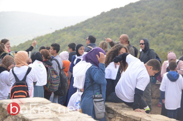  مشاركة واسعة للمُجتمع العربيّ بمسار على جبل الجرمق ضمن مُشارَكة أكثر من 20،000 مواطن بِـ"يوم مسار إسرائيل الأوَّل" في مختلف أنحاء البلاد-72