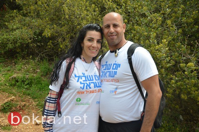  مشاركة واسعة للمُجتمع العربيّ بمسار على جبل الجرمق ضمن مُشارَكة أكثر من 20،000 مواطن بِـ"يوم مسار إسرائيل الأوَّل" في مختلف أنحاء البلاد-103
