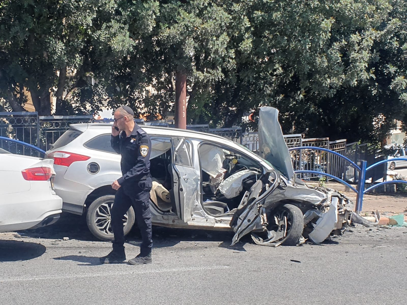 الناصرة: اصابة خطيرة لرجل خمسيني بحادث قرب أم واصف-2
