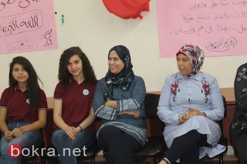 سخنين: فعاليات ميزة في أسبوع اللّغة العربيّة والتّراث في مدرسة الحلّان الاعداديّة -49