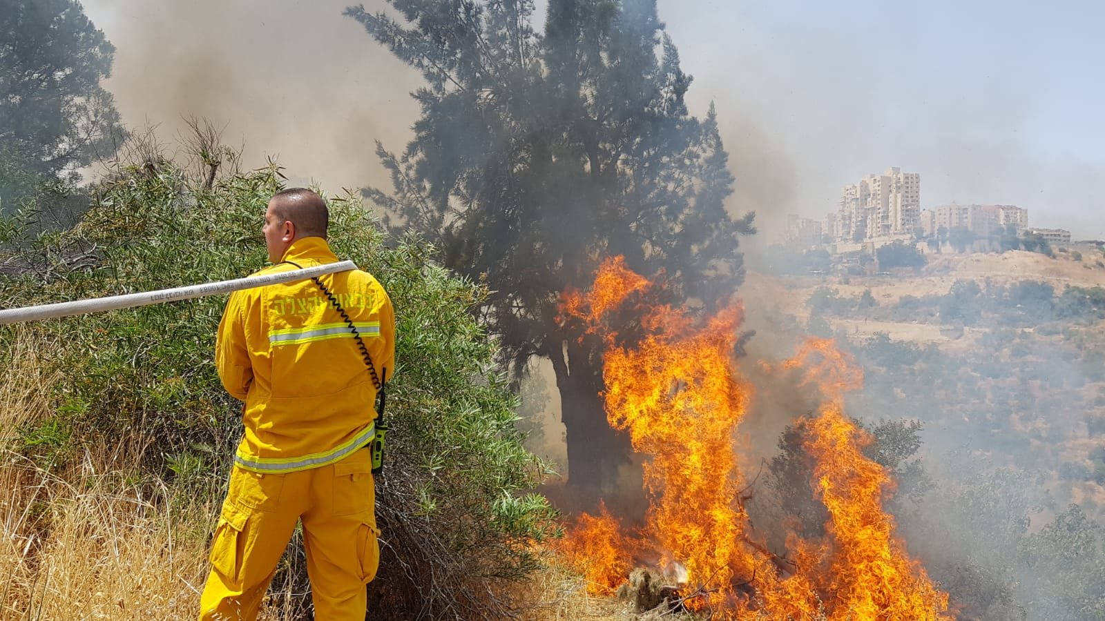 قائد سلطة الاطفاء والانقاذ يصدر أمرًا رسميًا يمنع اشعال النار في المناطق المفتوحة خلال أشهر الصيف في كافة أنحاء البلاد-0