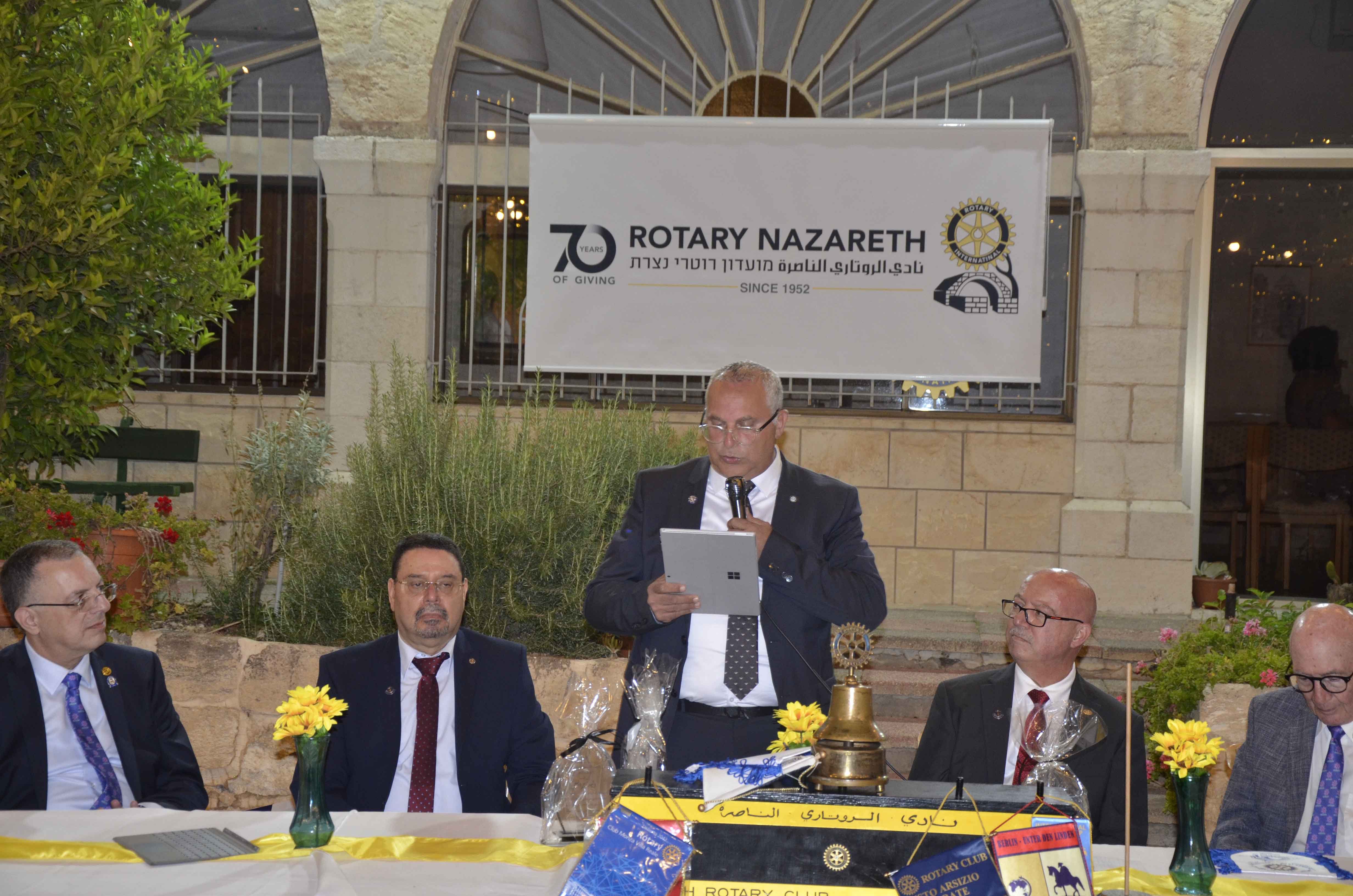 سبعون عاما من العطاء: نادي روتاري الناصرة يفتتح سنته السبعين ويعلن عن مؤتمر اقتصادي-3