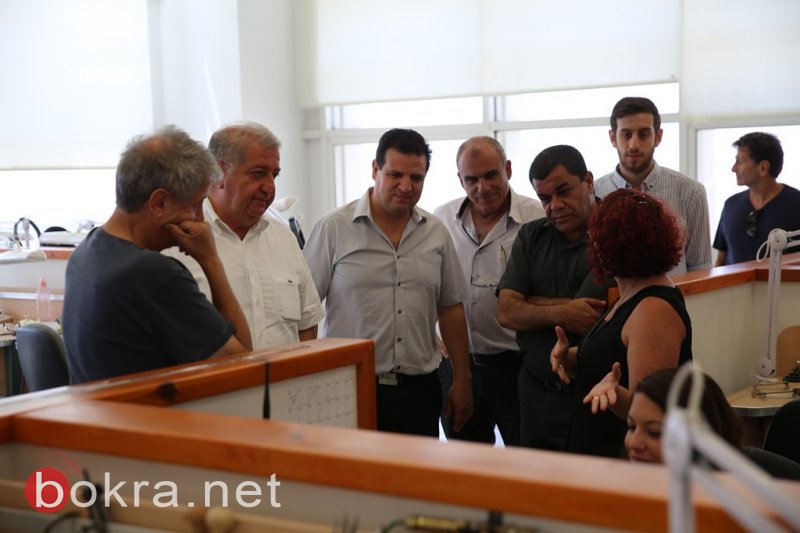 النائب عودة بجولة تفقدية للحديقة الصناعية في الناصرة بحضور رجال اعمال-10