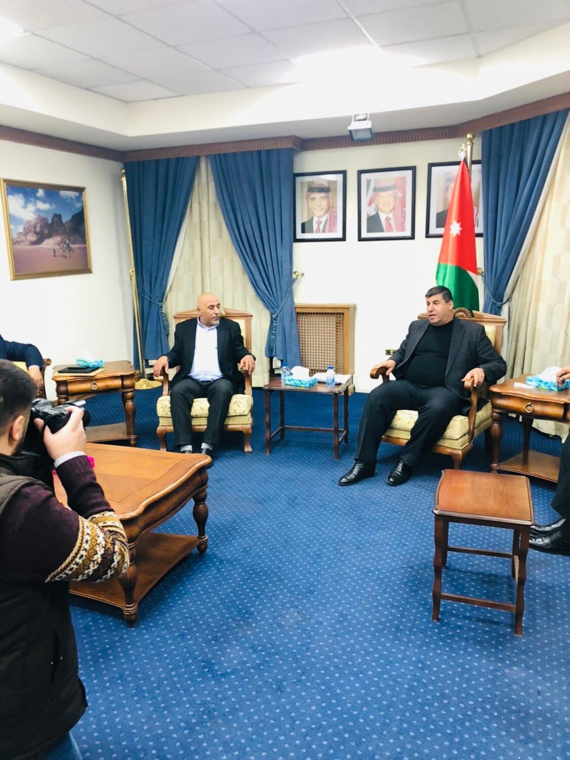 النائب طلب ابو عرار يلتقي رئيس مجلس النواب الاردني وعددا من النواب-3
