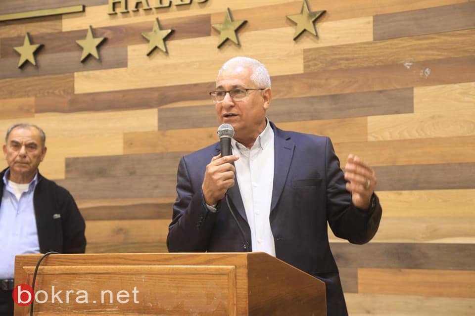 سخنين: مازن غنايم  يعلن ترشحه لرئاسة البلدية خلال اجتماع للعائلة-1
