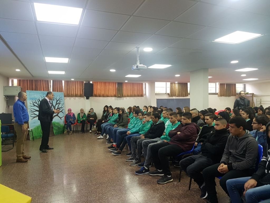 محاضرات توعوية في المدرسة الإعدادية الحديقة (أ) يافة الناصرة -13