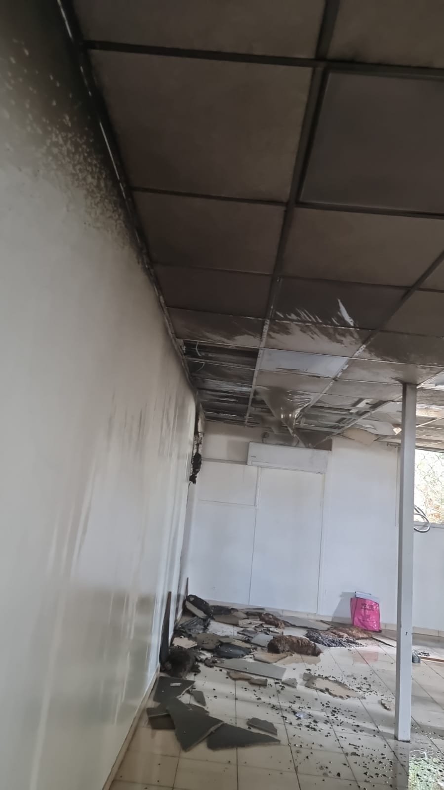 حيفا: اخلاء مدرسة اثر اندلاع حريق-2