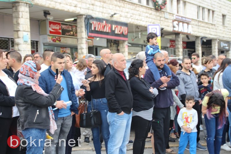 مسيرة كشفية ضخمة في الناصرة احتفالا بسبت النور وقدوم الفصح المجيد-0