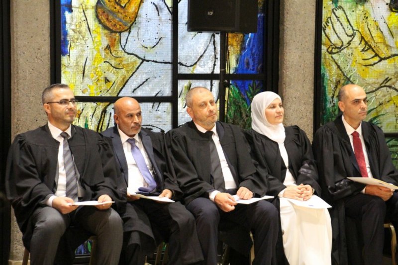 بالصور: تعيين 4 قضاة شرعيين جدد بينهم أول قاضية عربية، بحضور ريفلين وشكيد-3