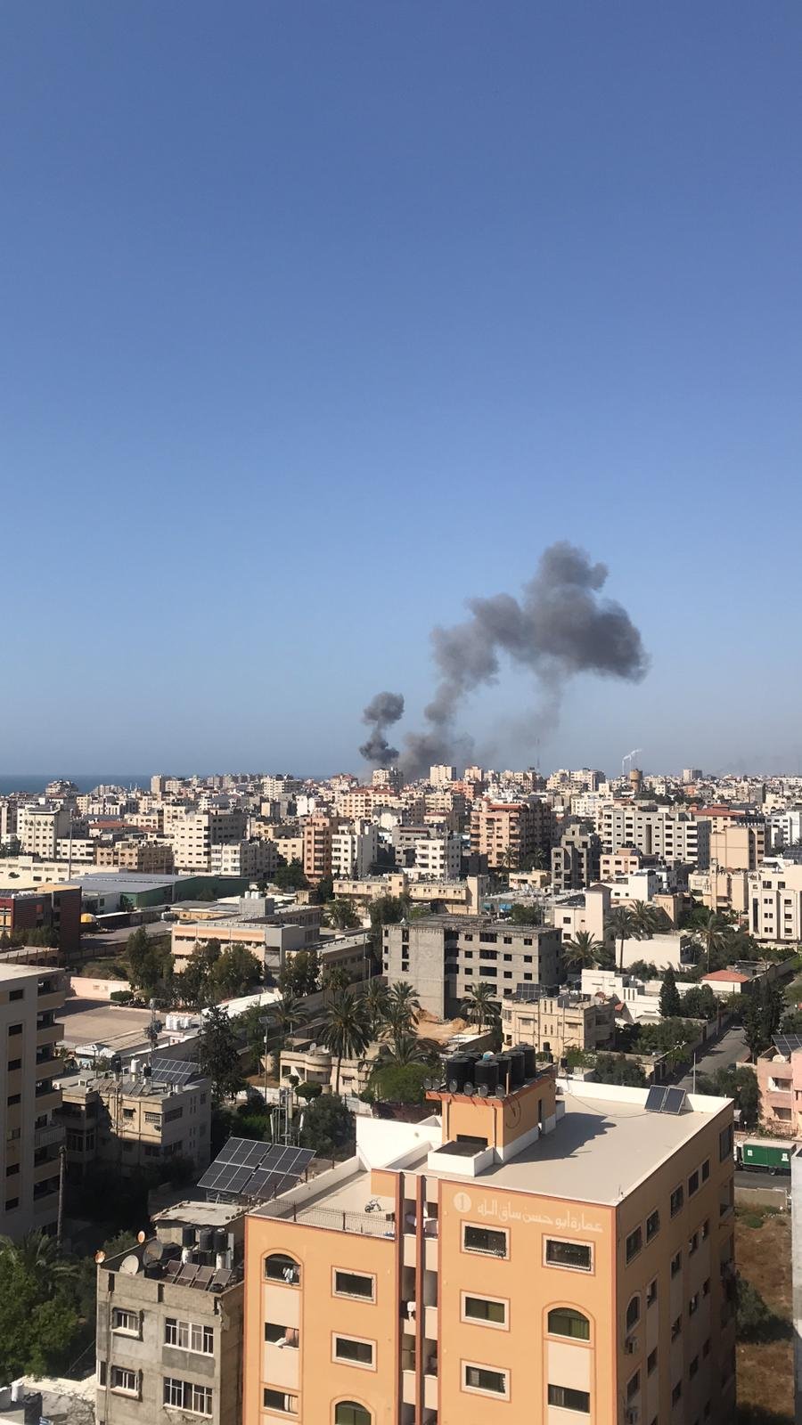 صحفي من غزة يعرب عن صدمته من حجم الدمار الذي لحق بغزة-5