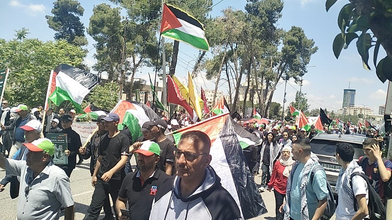 الفلسطينيون في الوطن والشتات يحيون الذكرى الـ76 للنكبة-0