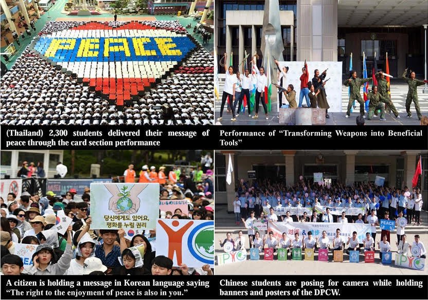 مسيرات السلام تمهد الطريق للسلام العالمي من خلال تمكين الشباب -0