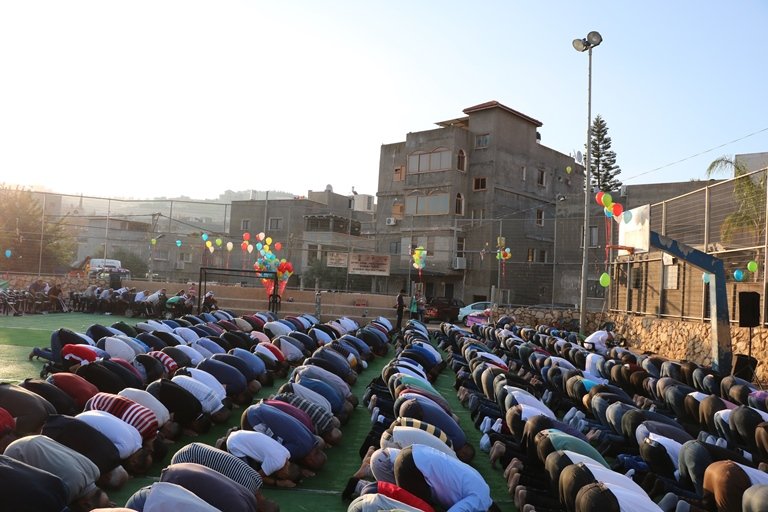 عرابة: المئات يشاركون في صلاة العيد الموحدة-2
