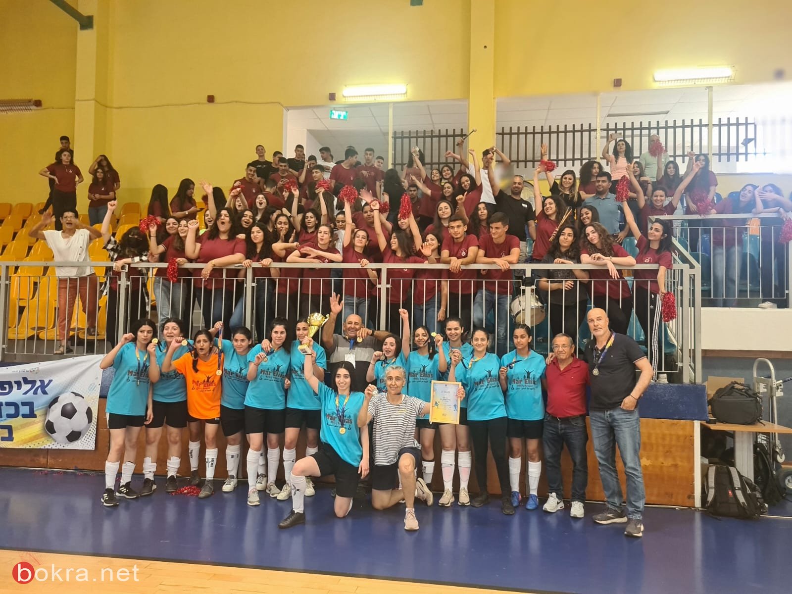 منتخب فتيات مدرسة مار الياس عبلين يفوز ببطولة المدارس للمرحلة الثانوية-1