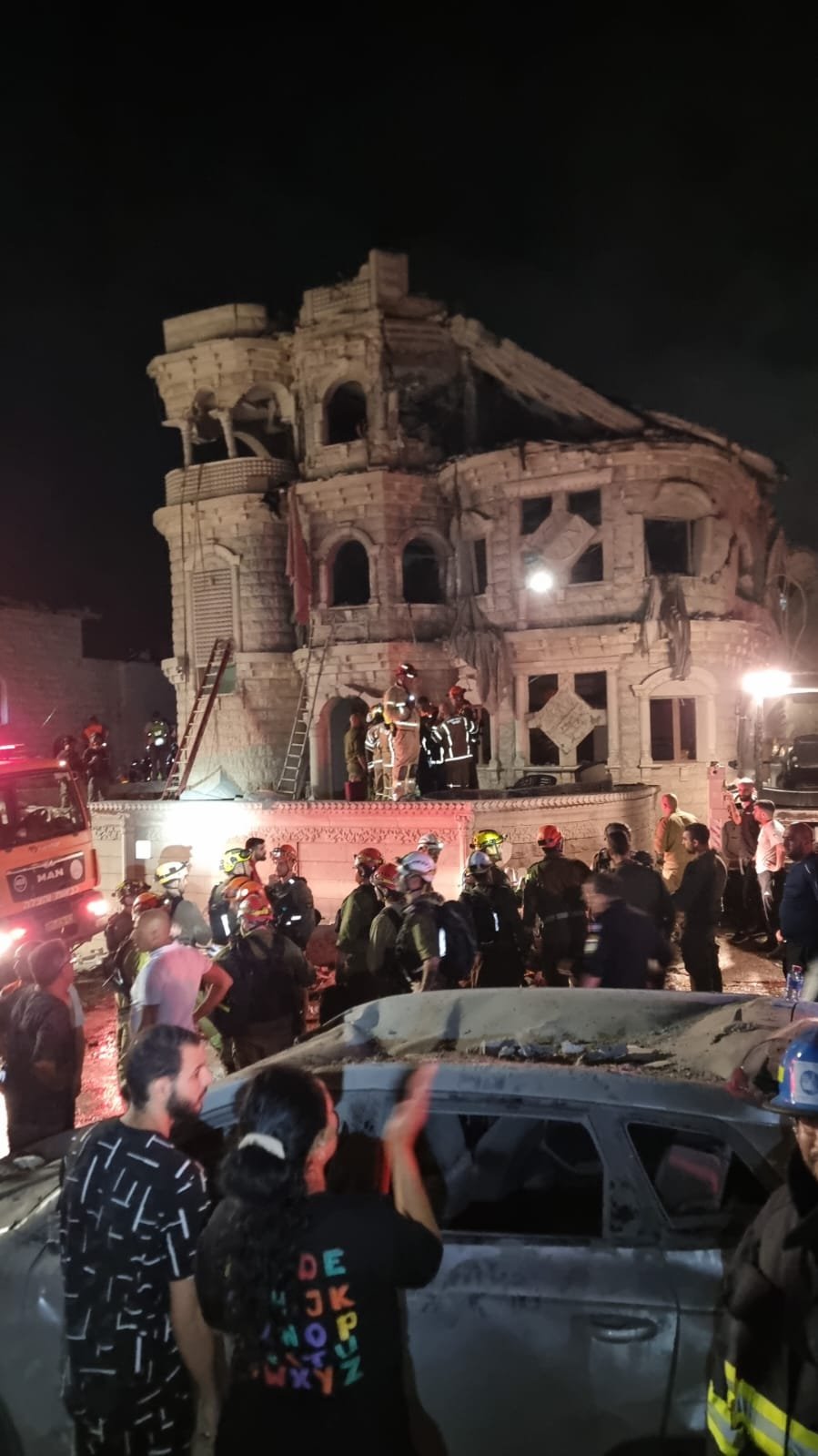 مقتل أربع نساء بصاروخ إيراني انفجر في طمرة، منهن أم وابنتاها-0