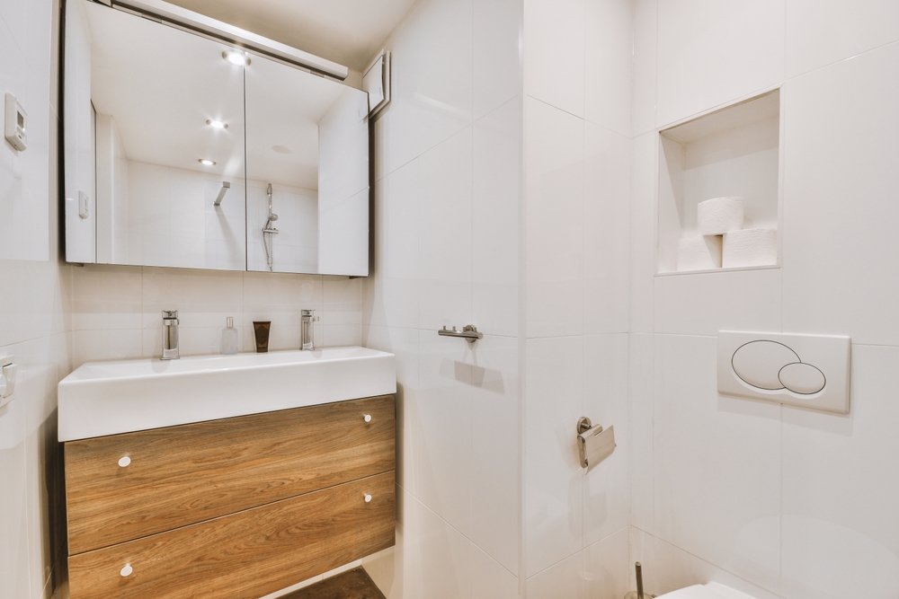 حلول لتصميم الحمام الضيق مهما كان موقعه في الشقة السكنية-2